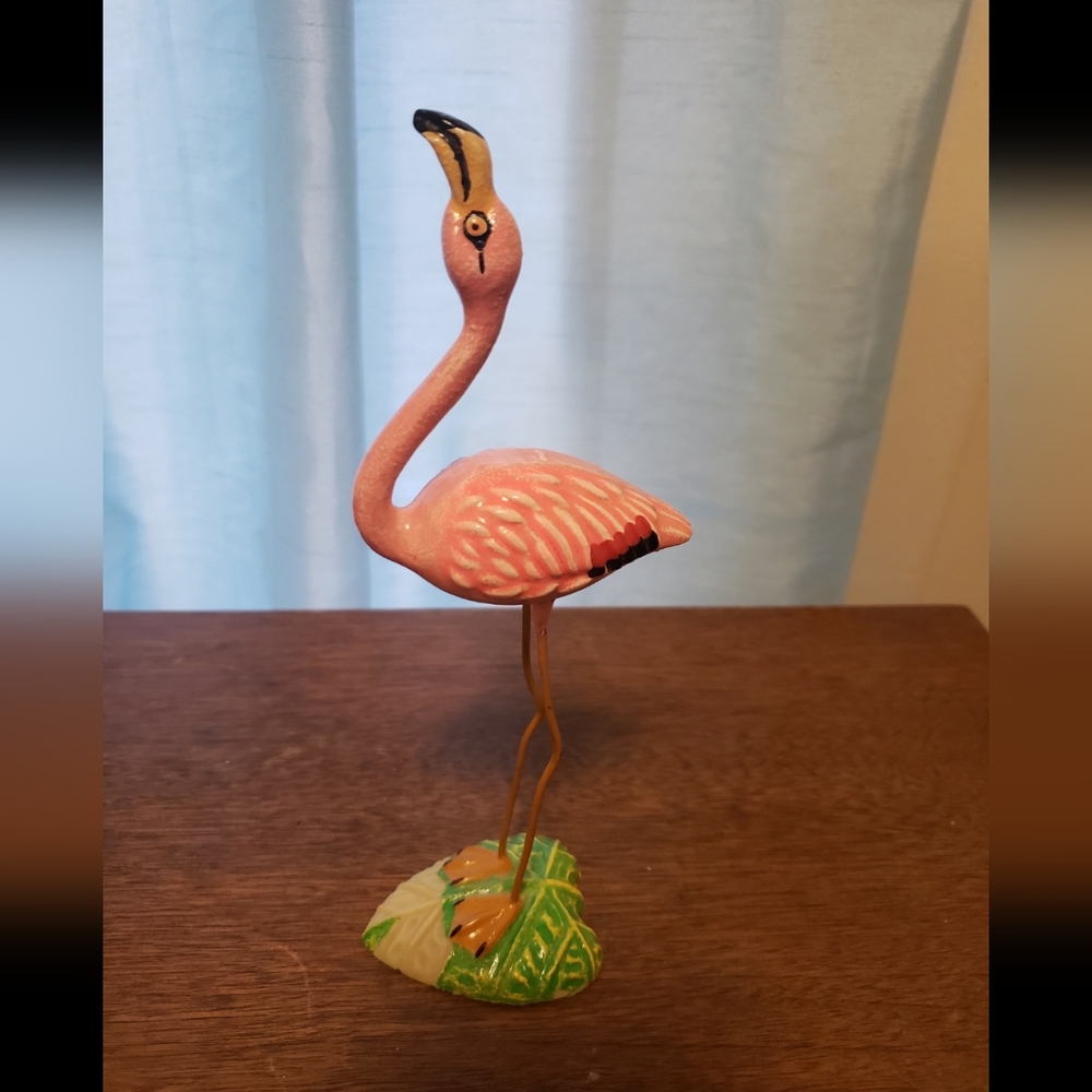 Vintage Disney Flamingo Figure